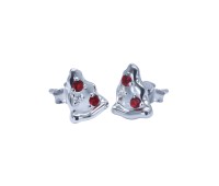 Silver Stud Earring STS-5718